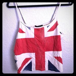London flag tank top